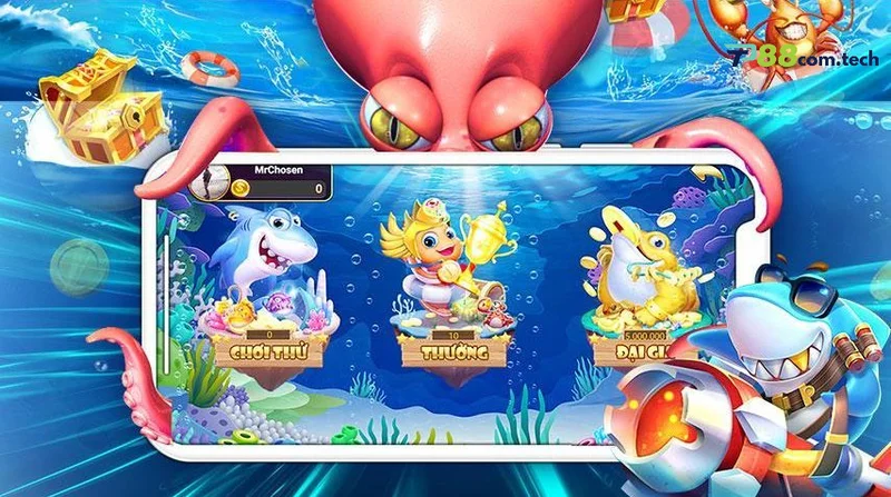 Danh sách tựa game bắn cá đa dạng đáp ứng mọi nhu cầu của người chơi